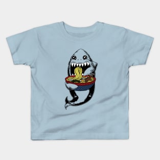 Shark Ramen Kids T-Shirt